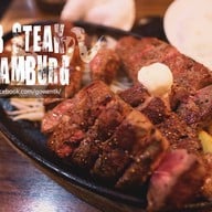 เมนูของร้าน 1 Pound Steak & Hamburg Takeru  Nipponbashi, Naniwa Ward, Osaka