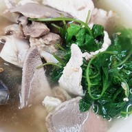 เมนูของร้าน เกาเหลาเลือดหมู เวียงป่าเป้า