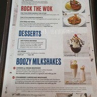 เมนู Hard Rock Cafe Bangkok Chidlom