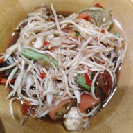 เมนูของร้าน ลาบเป็ดจำลอง