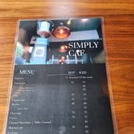 เมนู Simply Caf
