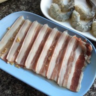 เมนูของร้าน เจ๊เฮี้ยงหมูย่างเกาหลี ดอนทอง