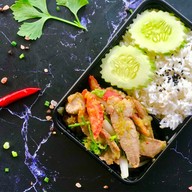 ข้าวหมูย่างคุณหญิง