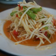 เมนูของร้าน เป็นลาว อันหยังก็ได้