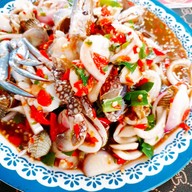 ส้มตำปูนึ่ง