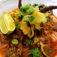 เมนูของร้าน ขนมจีนป้าไร (เจ้าเก่าหลังวัดดอกเอื้อง)