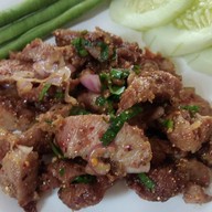 ข้าวหมูทอด free style