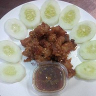 ข้าวหมูทอด free style
