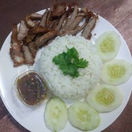 ข้าวหมูทอด free style