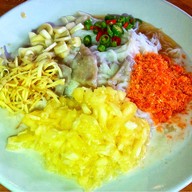 เมนูของร้าน ขนมจีนบ้านผู้การ -