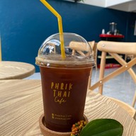 เมนูของร้าน Phrikthai Cafe