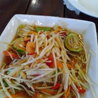 เมนูของร้าน เฮือนลำพูน สวนผัก