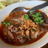 เมนูของร้าน ก๋วยเตี๋ยวหมูสวนดอก