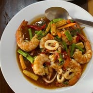 เจ๊นาผัดไทยกุ้งสด