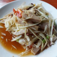 เมนูของร้าน ส้มตำป้าเอี้ยง