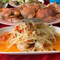 เมนูของร้าน อ่าวใหม่ซีฟู๊ด