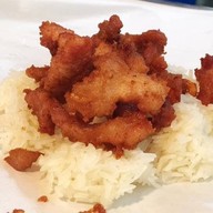 ข้าวเหนียวหมูทอด ไก่ทอด ไทยสมบูรณ์(หนองหอย) หนองหอย