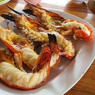 เมนูของร้าน รวยกุ้งเผา