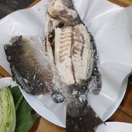เมนูของร้าน อ้วน ผอม เมี่ยงปลาเผา สาขา 3 สนามบินน้ำ