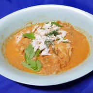 เมนูของร้าน ขนมจีนต้นก้ามปู นวลจันทร์ .