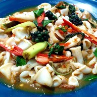 เมนูของร้าน อิ่มอร่อยเท็คโฮม แพรกษา