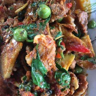 เมนูของร้าน น่านน้ำป่าสักปลาเผา