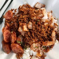 เมนูของร้าน หมูทอดในตำนาน พระราม5 ทางเข้าปั๊ม ปตท