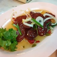 เมนูของร้าน ฮั้วโภชนา พุทธบูชา