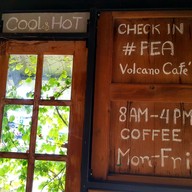 เมนู PEA Volcano Cafe’