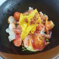 เมนูของร้าน ร้านเย็นตาโฟป้าศรี ลำปาง