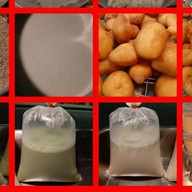 ึปาท่องโก๋เกลียวมิกซ์ ปาท่องโก๋ น้ำเต้าหู้ -