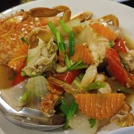 เมนูของร้าน บ้านเขาหลักซีฟู้ด