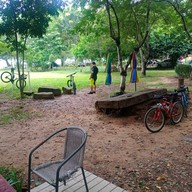 บรรยากาศ ปั่นในป่าคาเฟ่