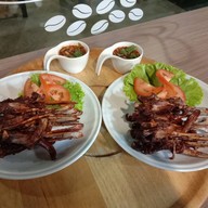 เมนูของร้าน บ้านเพื่อน&ไก่ย่างเขาสวนกวาง