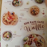เมนู Sun Rays Cafe