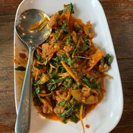 เมนูของร้าน ครัวสาริกา จ.นครนายก