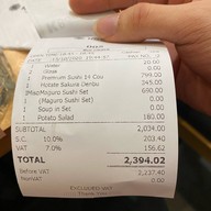 Zero Sushi จามจุรี สแควร์