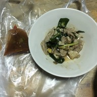 เมนูของร้าน คนมีลาบ ยโสฯ