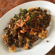 เมนูของร้าน ลาบไก่ป้ามัย