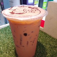 เมนูของร้าน ชาไข่มุข ละมุนชา  ตลาดนัดหนองผักชี