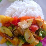 เมนูของร้าน เนี่ยนเอินอาหารเจ