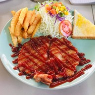 เมนูของร้าน สเต็กสามเกลอ
