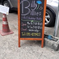 เมนู Billybillies Cafe and  Workshop Studio บีทีเอส แบริ่ง