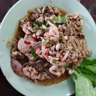 เมนูของร้าน ส้มตำทอด ตายาย