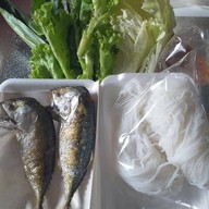 ร้านปลาทูตัวอ้วนกลม ปลาทูนึ่ง