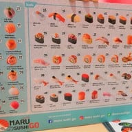 เมนู Maru Sushi Go @The Scene โครงการ The Scene Town In Town