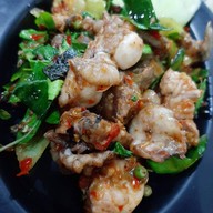 เมนูของร้าน ลาบลุงโอ๊ต (ลูกเขย)