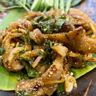เมนูของร้าน แซ่บไทอีสาน8 วัดกู้