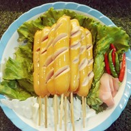 ส้มตำ นายธีร์อิส้ายพาสวบ ส้มตำ ยำคอหมูย่าง ตลาดร่วมเจริญสะพานขาว