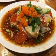 เมนูของร้าน Mister Yumm มิสเตอร์ยำ อ่าวอุดม